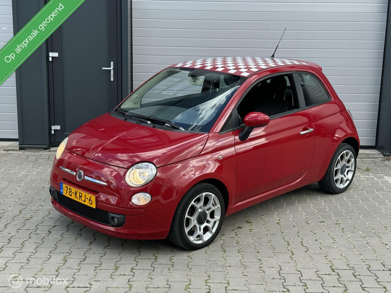 Fiat 500 - 1.4 Sport| Airco| 6 Bak| 100Pk| Leder| Nieuwe Apk - AutoWereld.nl