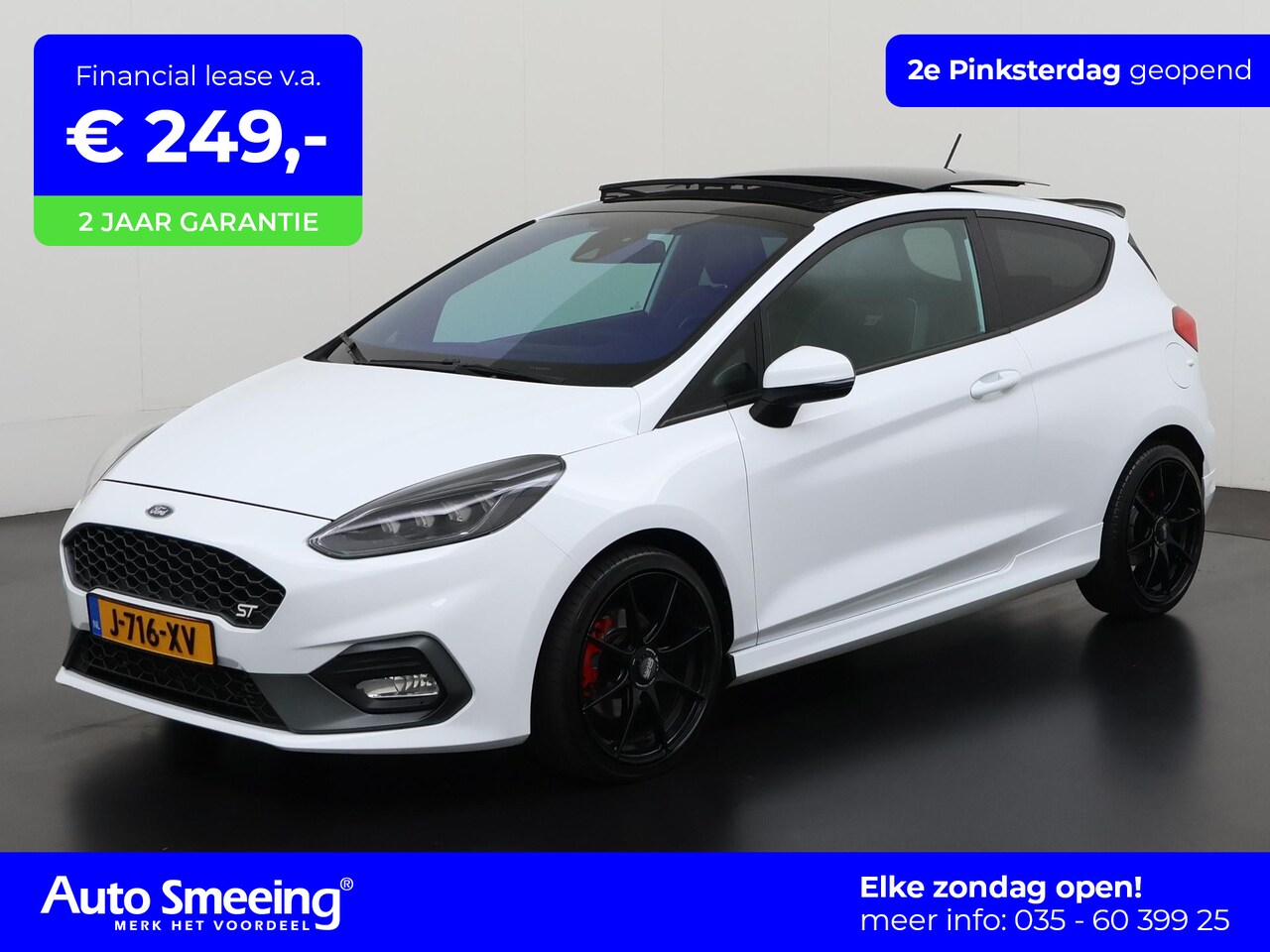 Ford Fiesta - 1.5 EcoBoost ST-3 | Milltek Exhaust | Panoramadak | Bang & Olufsen | Zondag Open! - AutoWereld.nl