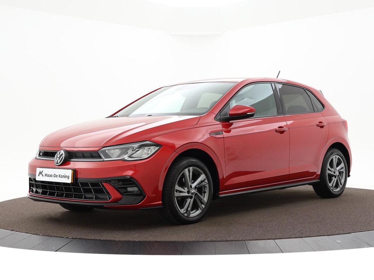 Volkswagen Polo - 1.0 Tsi 95pk R-Line · Apple/Android Car Play · Navi · P-Sensoren · ACC · DAB · 16'' Inch · - AutoWereld.nl