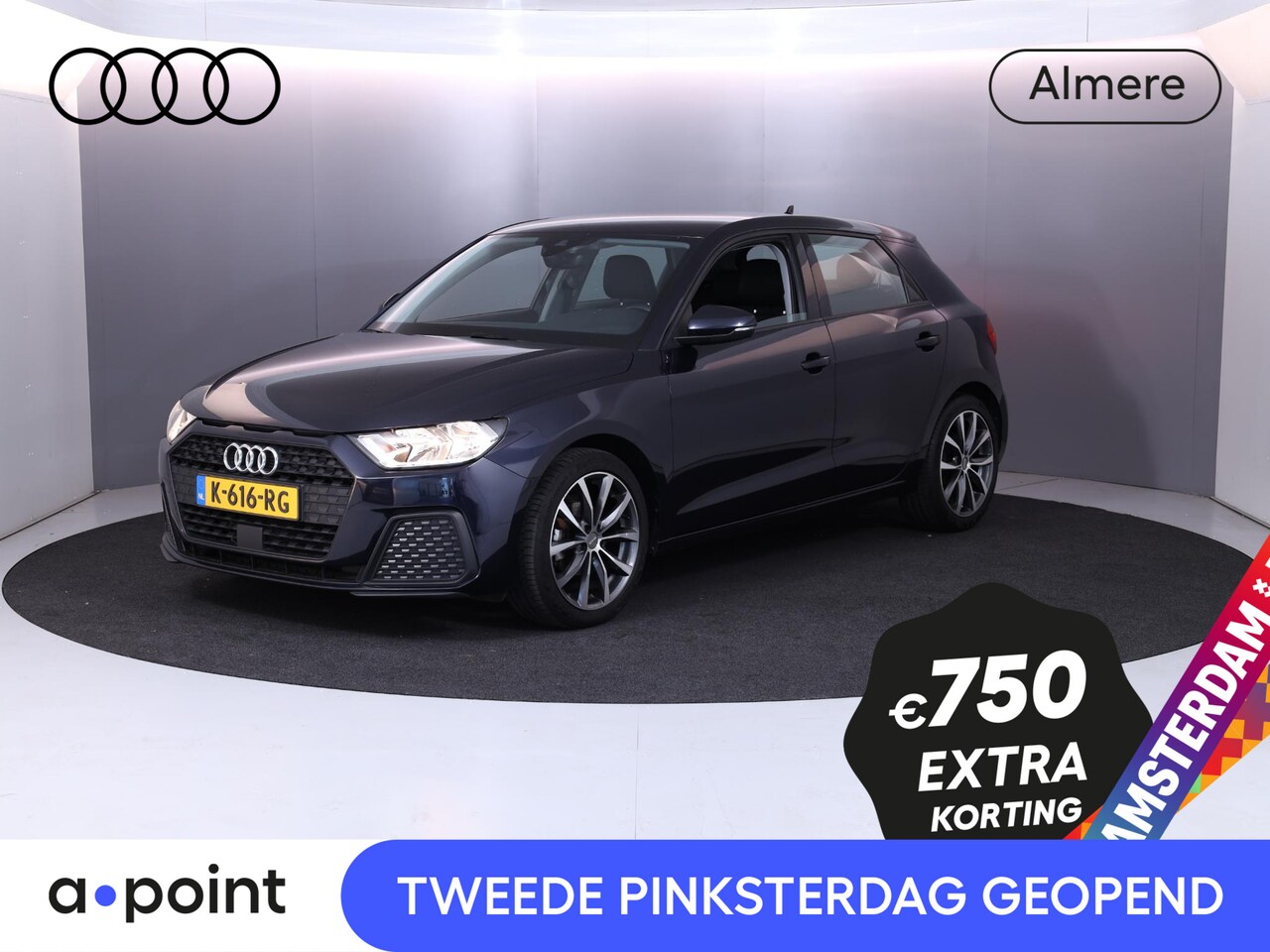 Audi A1 Sportback - 25 TFSI Pro Line 95 pk | Navigatie via App | Parkeersensoren achter | Autom. airco | Cruis - AutoWereld.nl