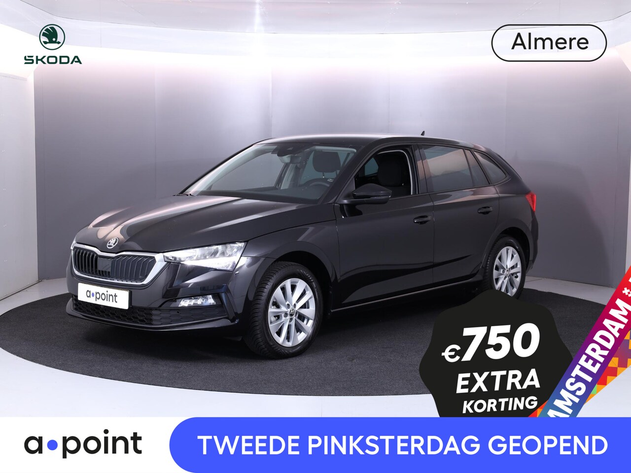 Skoda Scala - 1.0 TSI Ambition 110 PK | Verlengde garantie | Navigatie via app | Automatische airco | Pa - AutoWereld.nl
