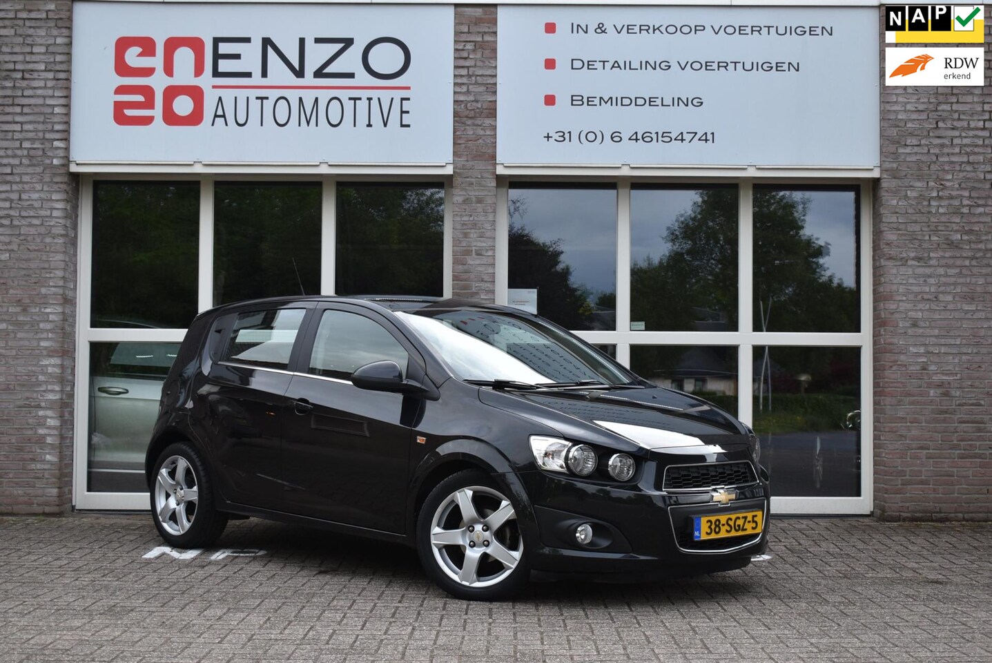 Chevrolet Aveo - 1.4 LTZ Full option Cruise Trekhaak Airco NLauto NAP - AutoWereld.nl