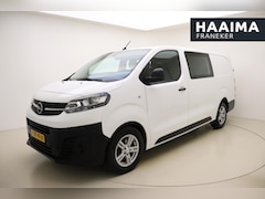 Opel Vivaro - 2.0 CDTI L3H1 Edition 122pk | Dubbele Cabine | Airco | Trekhaak | Cruise Control | Parkeer