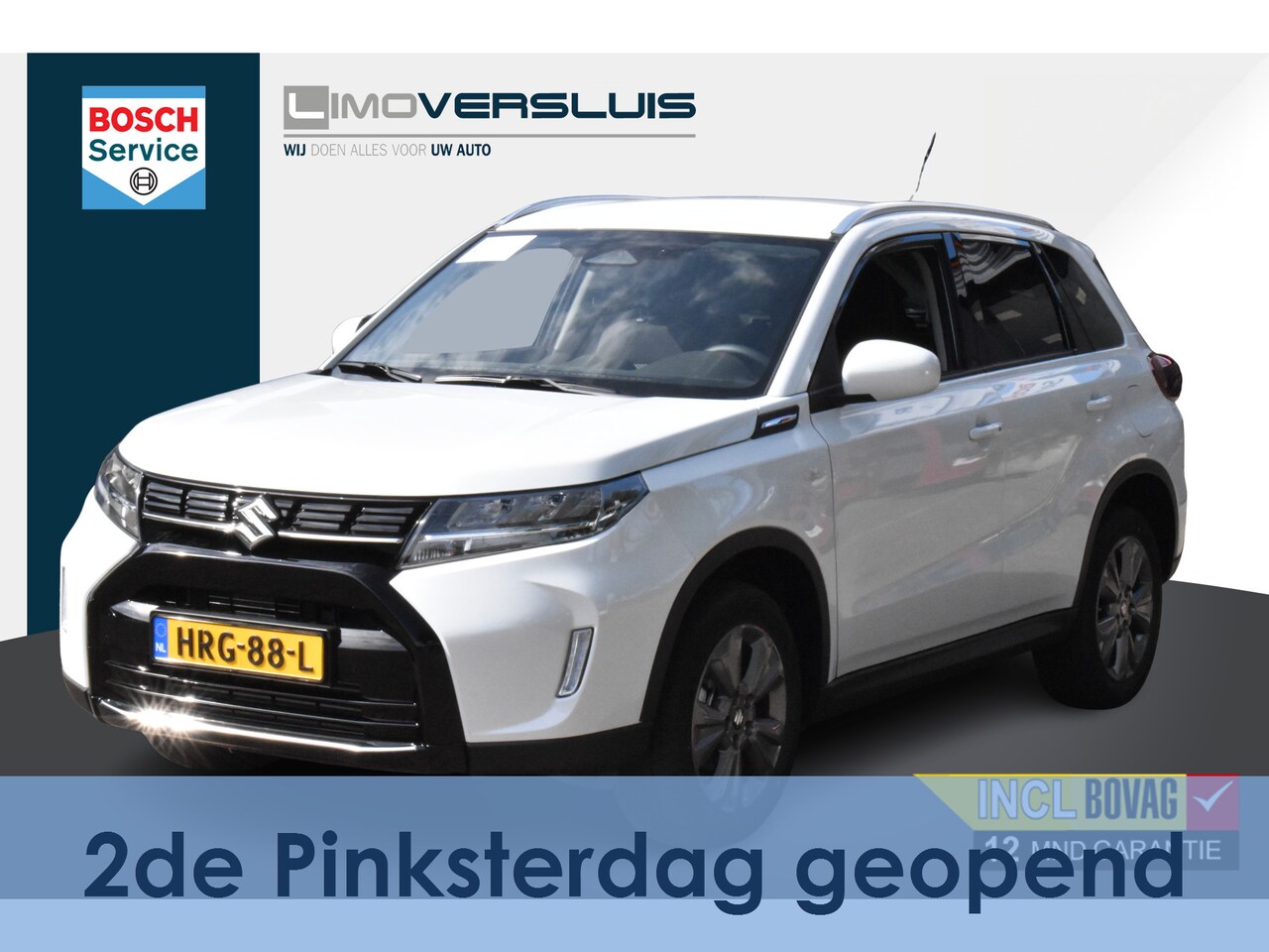 Suzuki Vitara - 1.4 Boosterjet Select Smart Hybrid | 11-2024 | Navigatie | Camera | Keyless | Stoelverwarm - AutoWereld.nl