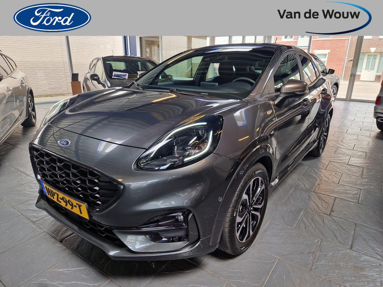 Ford Puma - 1.0 EcoBoost Hybrid ST-Line Afn Trekhaak - Adaptive - Keyless - AutoWereld.nl