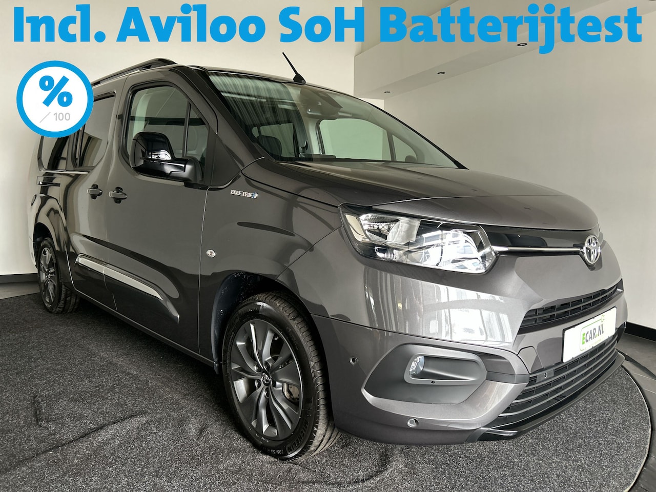Toyota PROACE CITY Verso Electric - Family L2 50 kWh | Navigatie | Airco | Fabrieksgarantie | Soh (batterijcheck) 100% - AutoWereld.nl