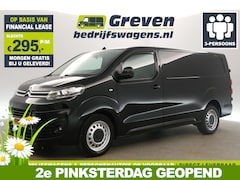 Citroën Jumpy - 2.0 BlueHDI L3H1 Airco Cruise Carplay LED Parkeersensoren 3 Persoons Elektrpakket