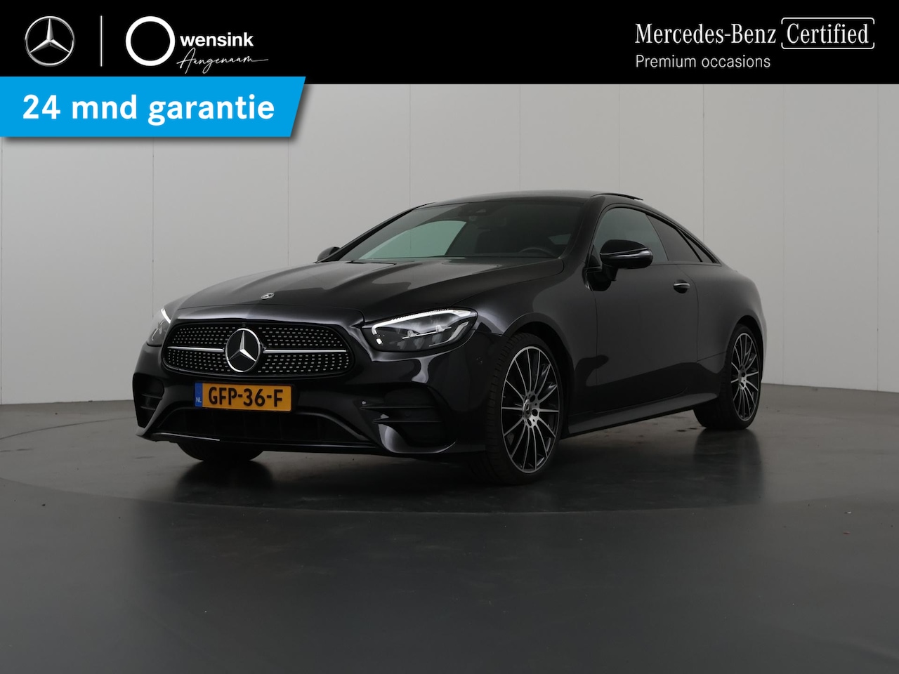 Mercedes-Benz E-klasse Coupé - 200 AMG Line Mercedes-Benz E-klasse Coupé 200 AMG Line | Panoramadak | Burmester | Night p - AutoWereld.nl