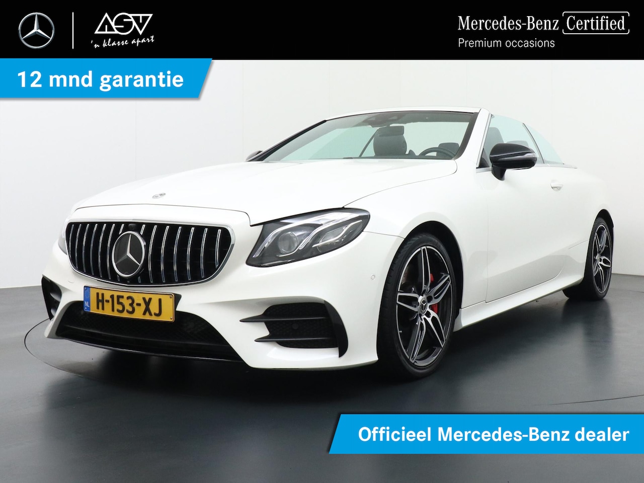 Mercedes-Benz E-klasse Cabrio - 300 AMG Premium Plus | Airscarf + Aircap | Sfeerverlichting | Distronic Cruise Control | M - AutoWereld.nl