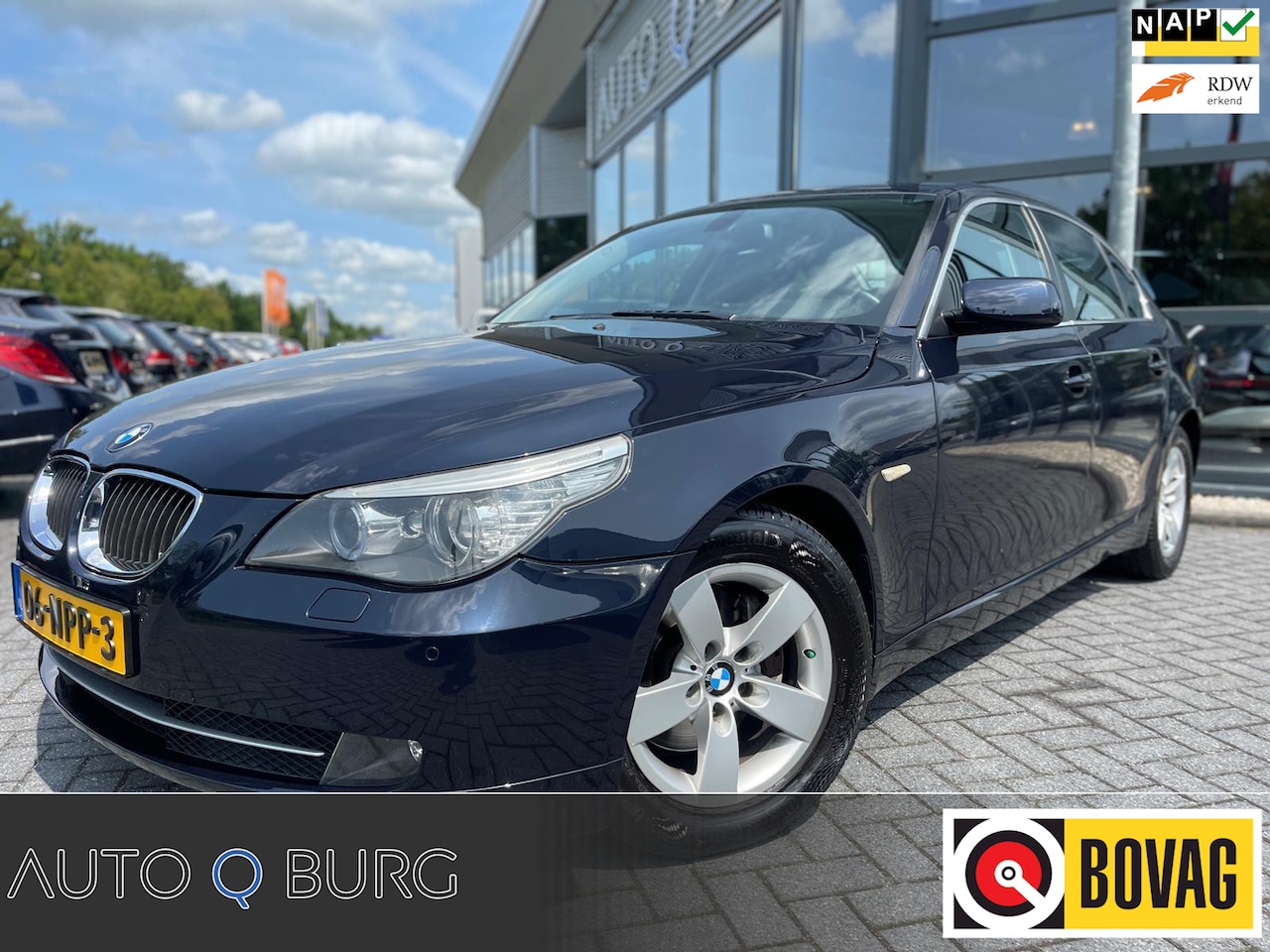 BMW 5-serie - 523i | Automaat | Navi | Cruise | Leder | PDC | LMV | LCI | Nette auto | - AutoWereld.nl
