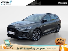 Ford Focus Wagon - 1.0 EcoBoost Hybrid ST Line | Automaat | Led koplampen | Achteruitrijcamera | Apple/Androi