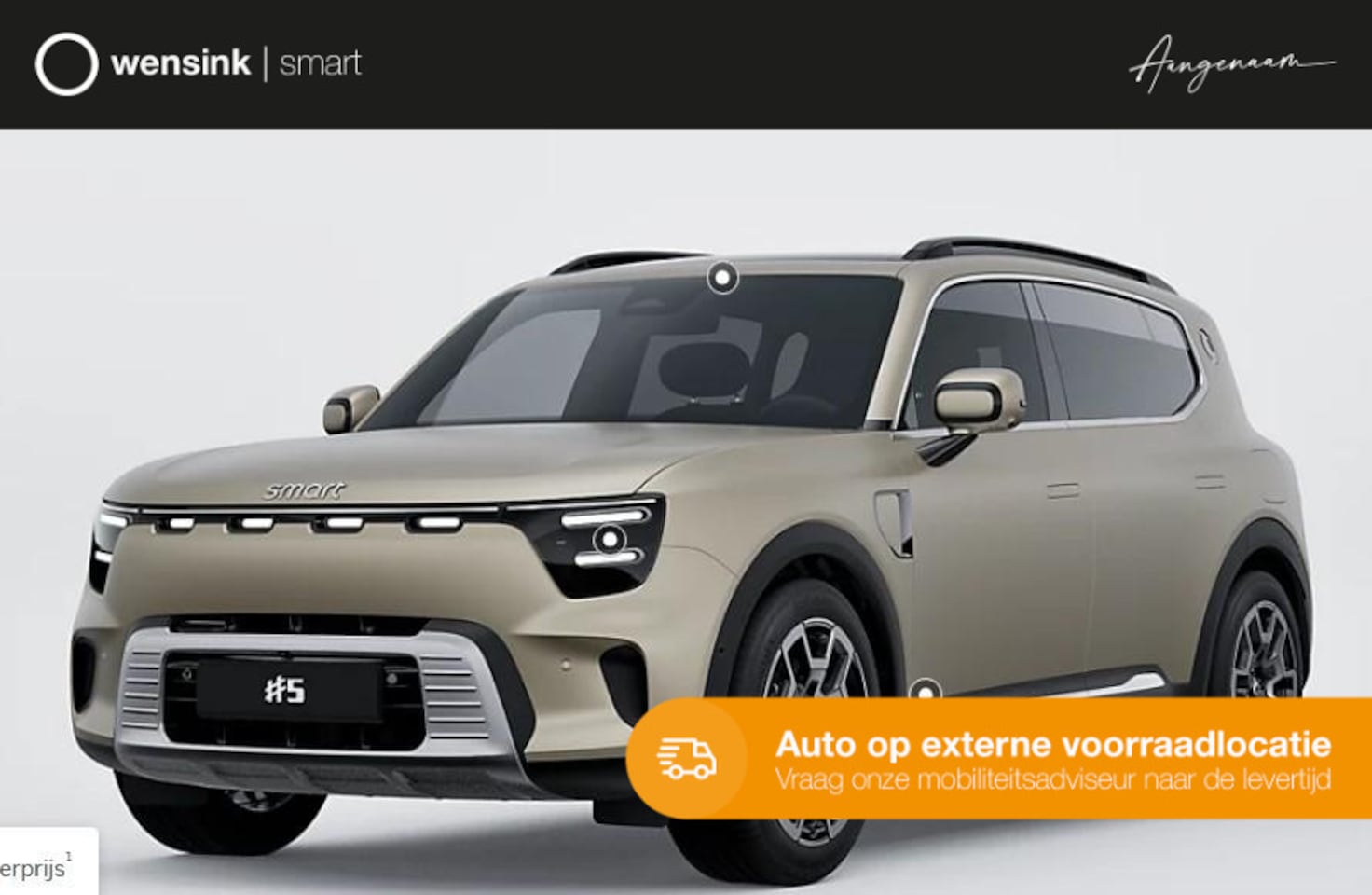 Smart #5 - Pulse 100 kWh | Leverbaar augustus 2025 | 4x4 | 588 pk! | 3e Display voor bijrijder | Elek - AutoWereld.nl