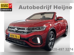 Volkswagen T-Roc Cabrio - 1.5 TSI 150PK DSG R-LINE SPORT LEDER/NAVI/CARPLAY