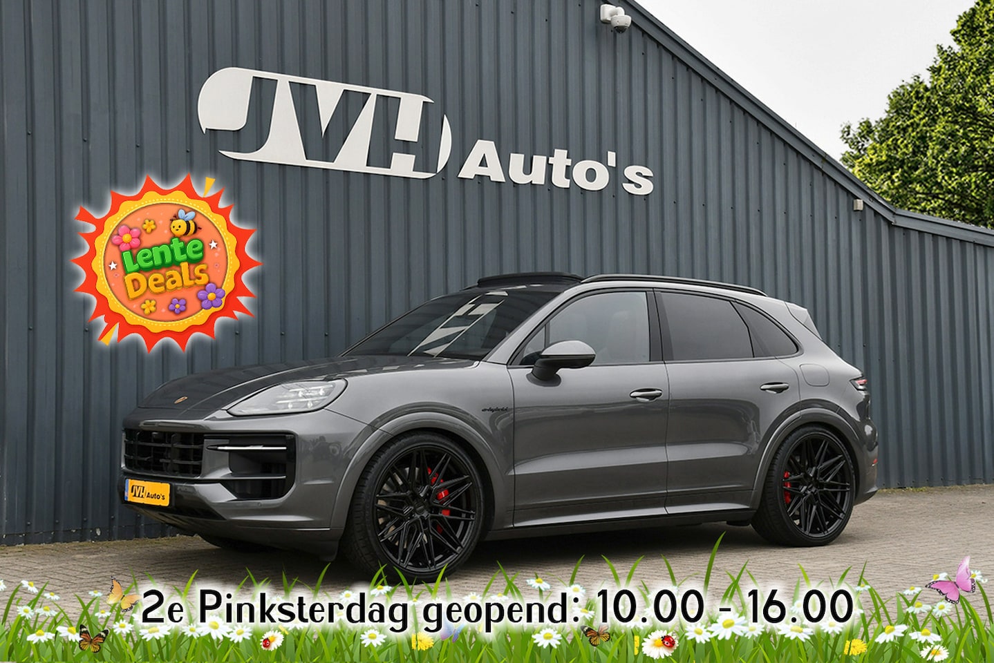 Porsche Cayenne - 3.0 S E-Hybrid 519pk 01-2024 | Burmester | VOL! | Nieuw € 178000 - AutoWereld.nl