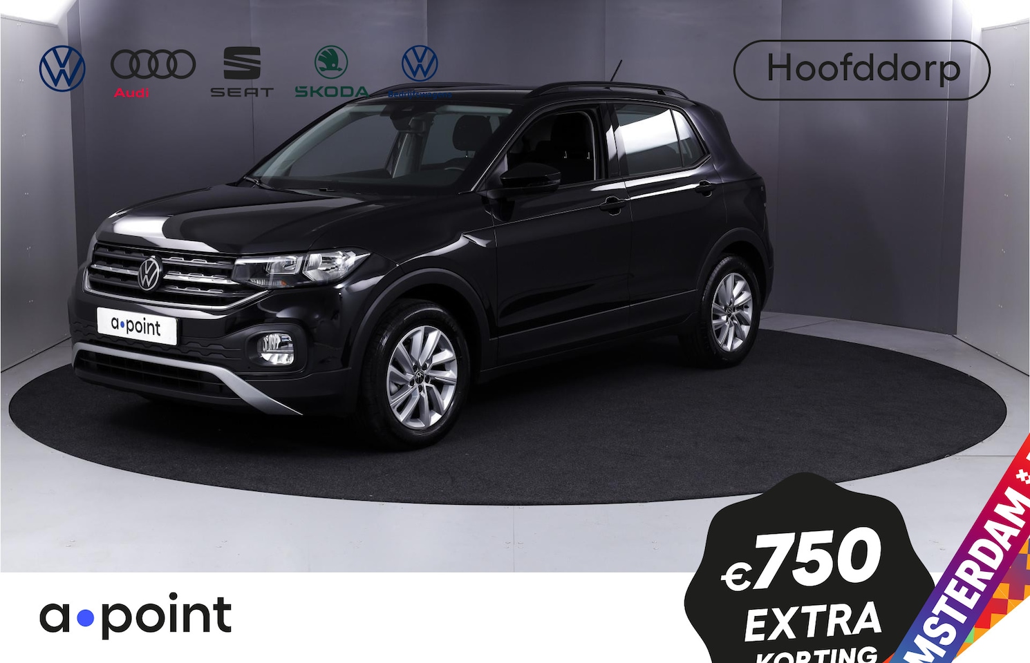 Volkswagen T-Cross - 1.0 TSI Life 96 pk | Navigatie via App | Airco | Adaptieve cruise control - AutoWereld.nl