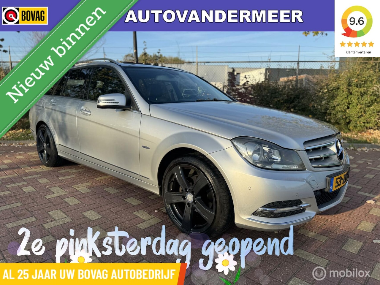 Mercedes-Benz C-klasse Estate - 180 Avantgarde / Schuifdak - AutoWereld.nl