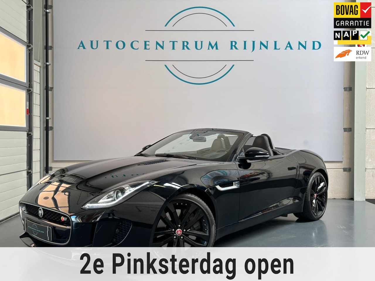 Jaguar F-type - 3.0 V6 S Convertible BOVAG GARANTIE - AutoWereld.nl