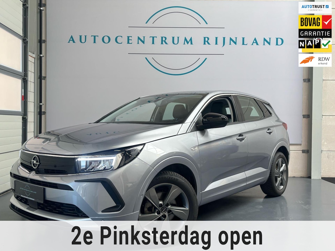 Opel Grandland - 1.2 Turbo GS 1 JAAR BOVAG GARANTIE - AutoWereld.nl