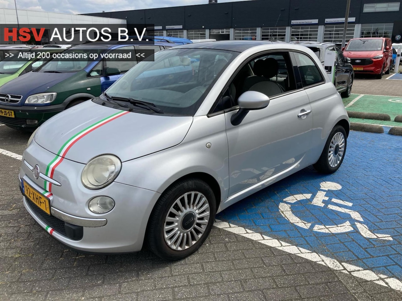 Fiat 500 - 0.9 TwinAir Lounge airco LM panodak - AutoWereld.nl