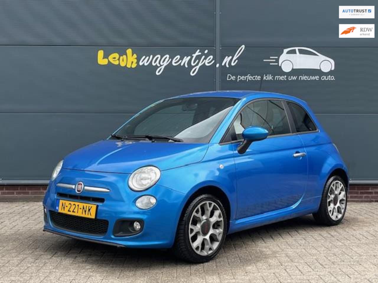 Fiat 500 - 1.2 500S *digitaal display *16 inch *sportstoelen - AutoWereld.nl