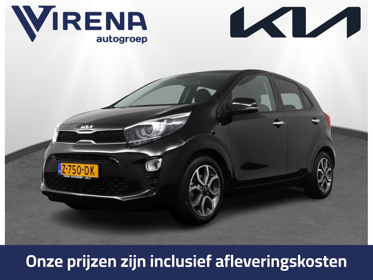 Kia Picanto - 1.0 DPi DynamicPlusLine Apple Carplay/Android Auto - Cruise Control - Climate Control - Na - AutoWereld.nl