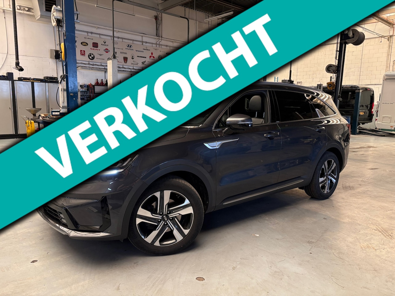 Kia Sorento - 1.6 T-GDi Plug-in Hybrid 4WD DynamicPlusLine 7p. 1.6 T-GDI Plug-in Hybrid 4WD DynamicPlusLine 7p./pano/vol opties - AutoWereld.nl