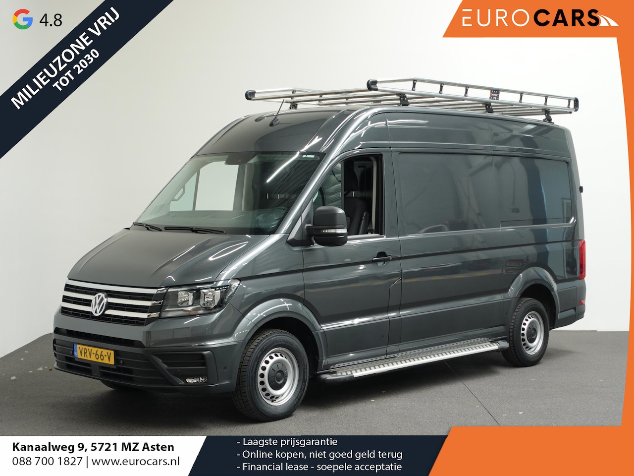 Volkswagen Crafter - 30 2.0 TDI L3H3 Highline Trekhaak Apple Carplay Navigatie Cruise Control Camera MF Stuurwi - AutoWereld.nl