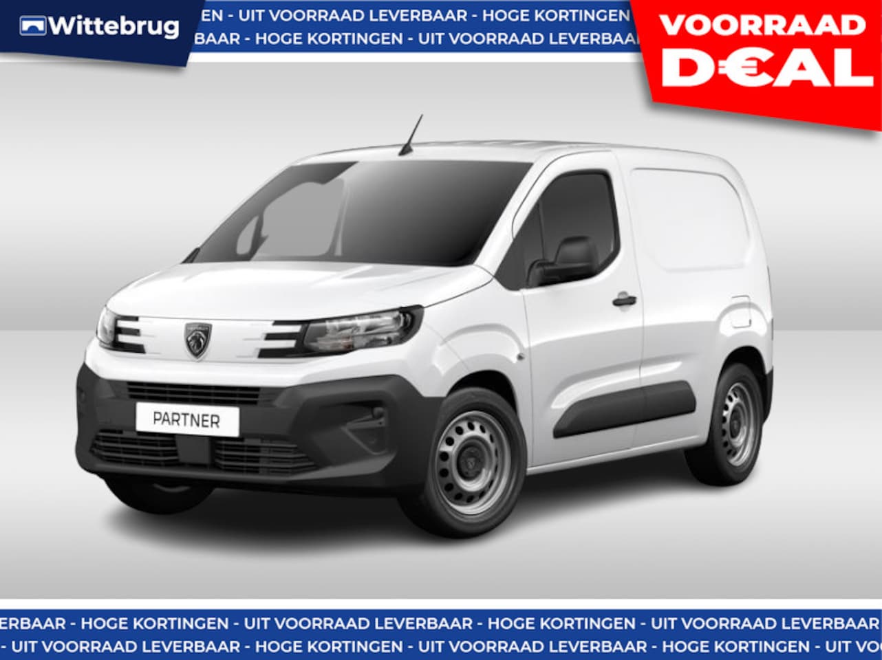 Peugeot Partner - 1.5 BlueHDi 100 S&S L1 NIEUW MODEL | Airco  | Camera - AutoWereld.nl