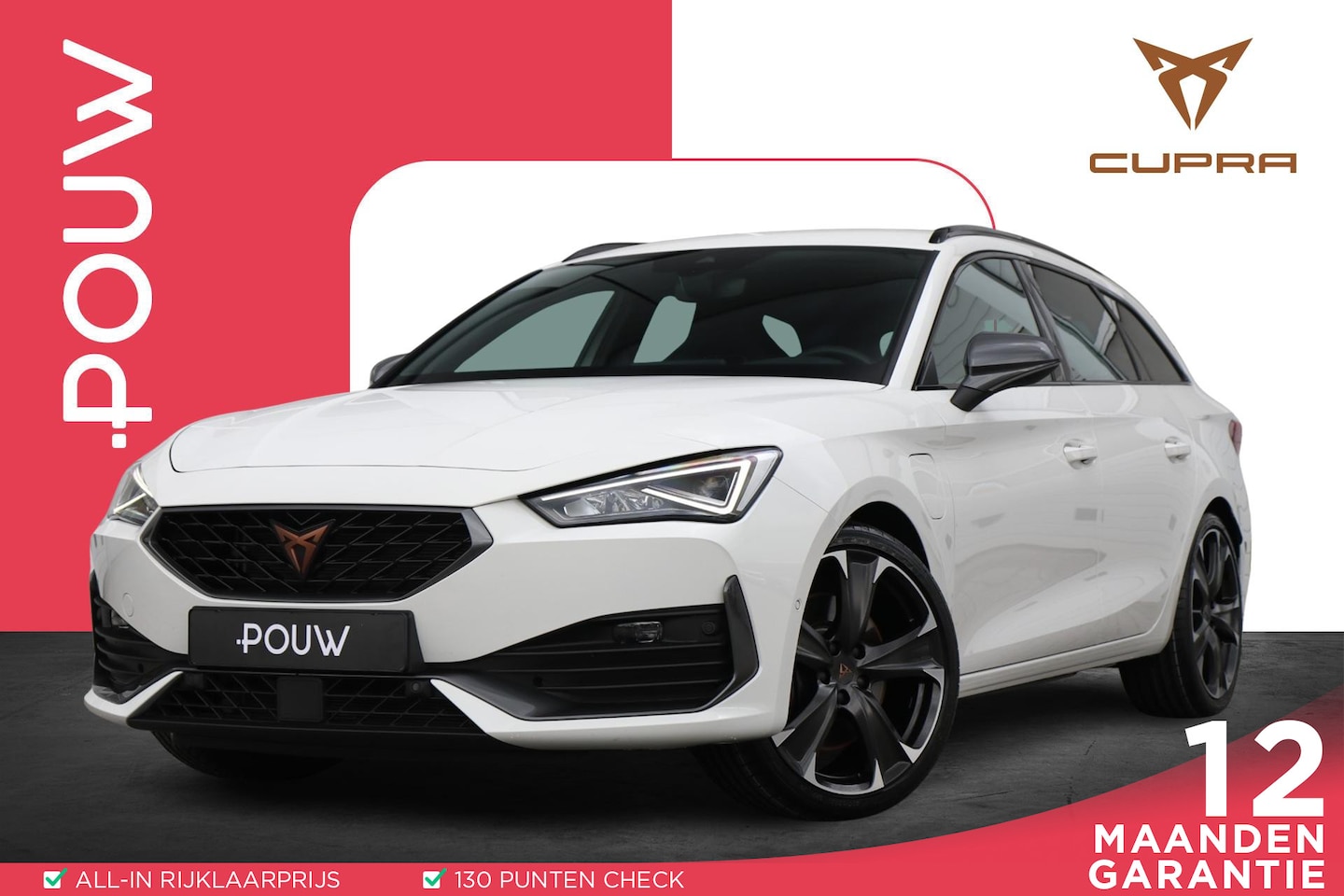 CUPRA Leon Sportstourer - 1.4 e-Hybrid 245pk DSG VZ | SoH 98% | Navigatie | Achteruitrijcamera | Stoelverwarming - AutoWereld.nl