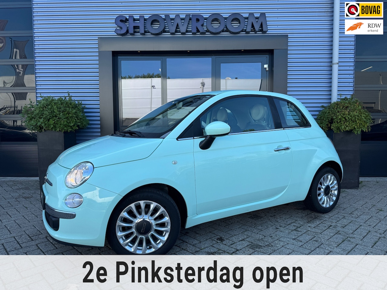 Fiat 500 - 0.9 TwinAir Turbo Easy Carplay|Airco|Lichtmetalenvelgen - AutoWereld.nl