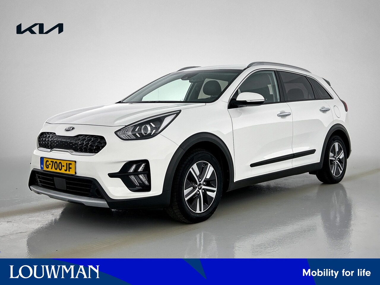 Kia Niro - 1.6 GDi Hybrid DynamicLine | Half Lederen Bekleding | Cruise Control | Navigatie | Climate - AutoWereld.nl