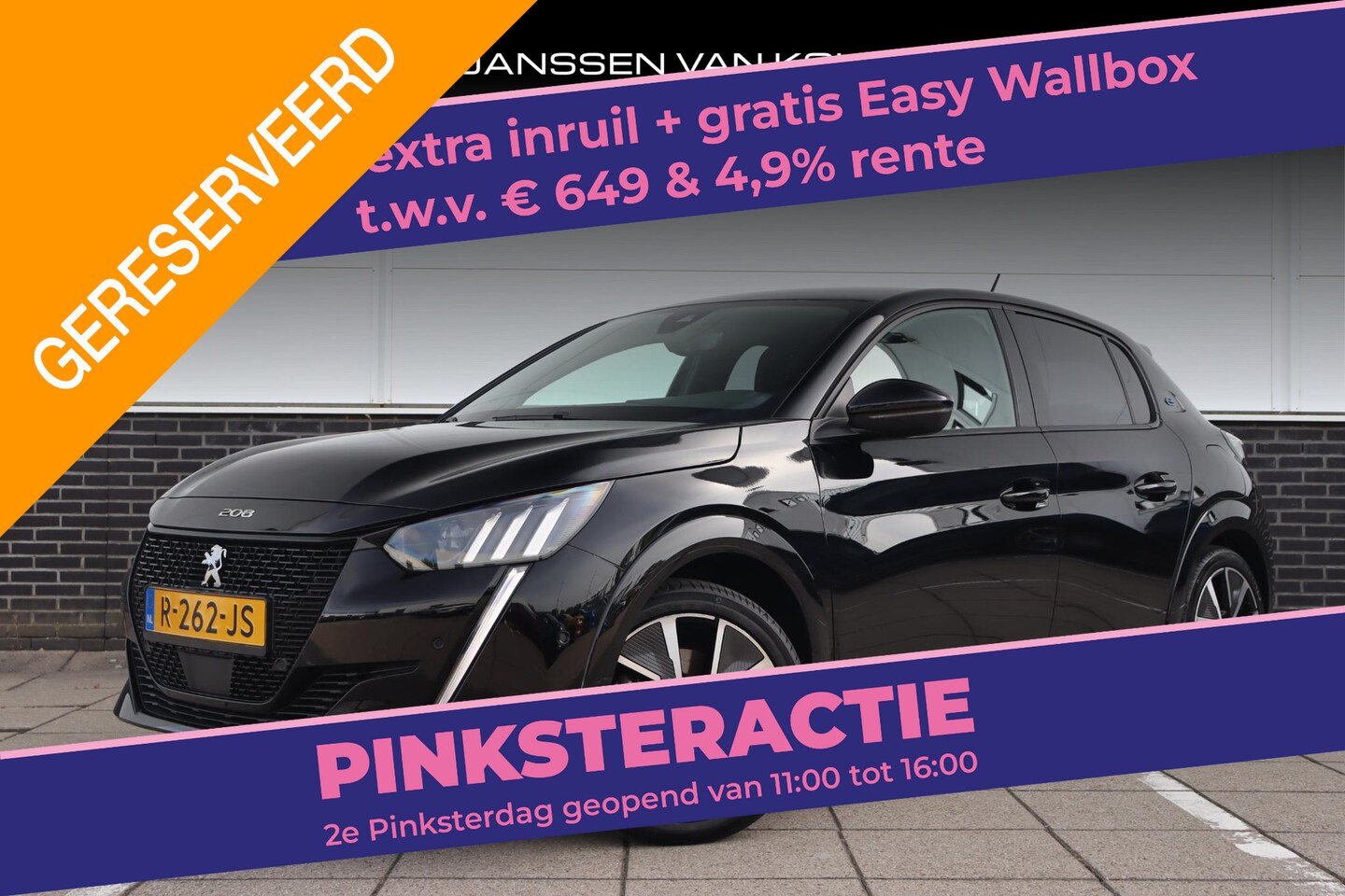 Peugeot e-208 - EV GT Pack 50 kWh * Keyless * Achteruitrijcamera * Climate Control * - AutoWereld.nl