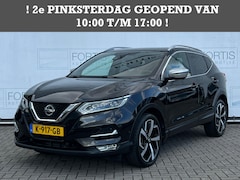 Nissan Qashqai - 1.2 Tekna + LUXE LEDER | CAMERA | TREKHAAK | PANO 2DE PINKSTERDAG GEOPEND VAN 10:00 UUR T/