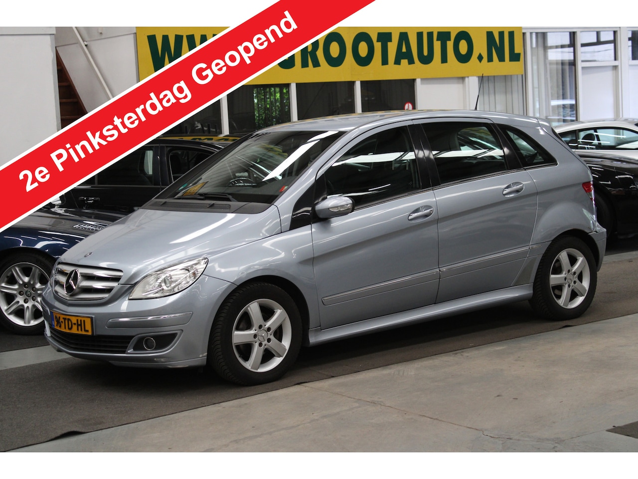 Mercedes-Benz B-klasse - 150 NAP, Airco, Cruise control, Leer/ Stof - AutoWereld.nl