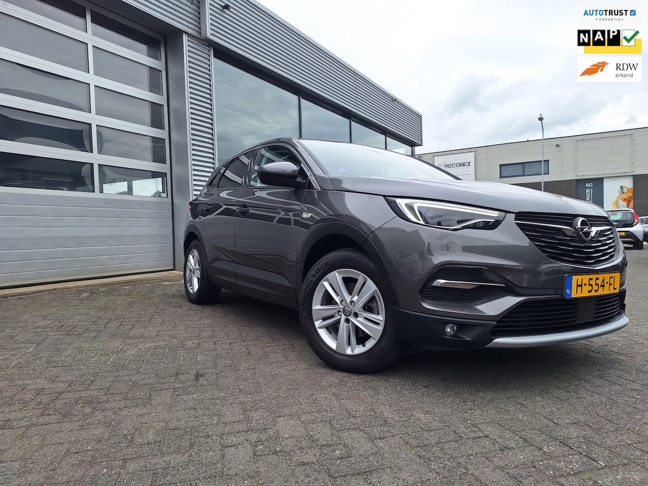 Opel Grandland X - 1.2 Turbo Business Executive*Sportstoelen*Ecc*Navigatie*Pdc*Trekhaak*Dealeronderhouden*Enz - AutoWereld.nl