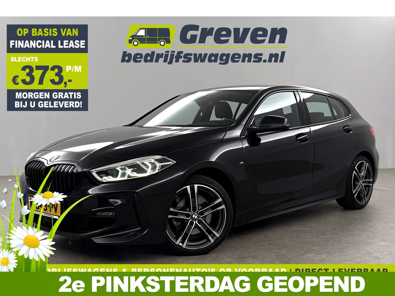 BMW 1-serie - 118i M Sport LED Camera Carplay Sfeerverl. Clima Cruise Virtual Navi PDC 18"LMV - AutoWereld.nl