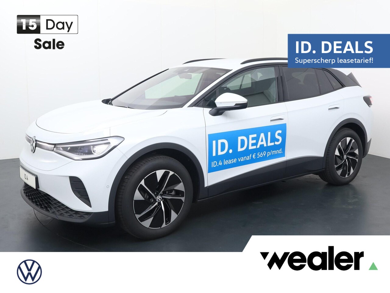 Volkswagen ID.4 - Pro Business 77 kWh accu, 210 kW / 286 pk SUV Elek trische aandrijving - AutoWereld.nl