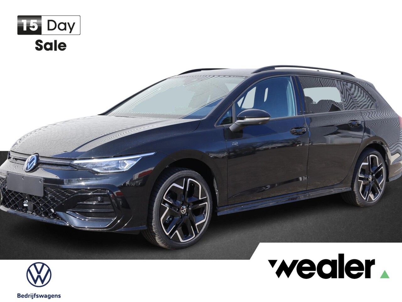 Volkswagen Golf Variant - R-Line-Edition 1.5 eTSI 85 kW / 116 pk Variant 7 v ersn. DSG | Black Style | Assistance pl - AutoWereld.nl