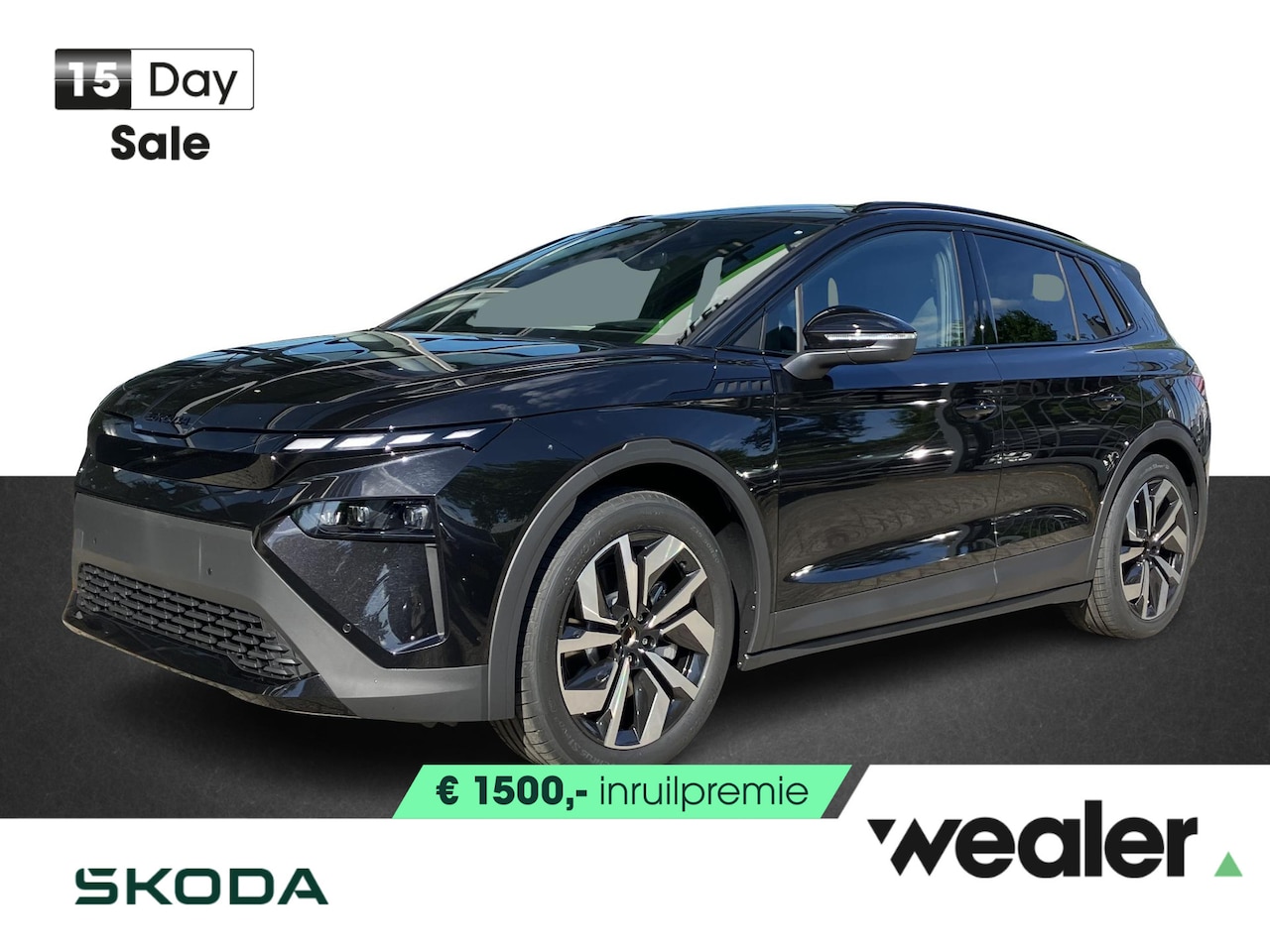 Skoda Elroq - 85 Sportline 286 PK | Rondom Camera | 20" Lichtmetalen velgen | Trekhaak | Head up display - AutoWereld.nl