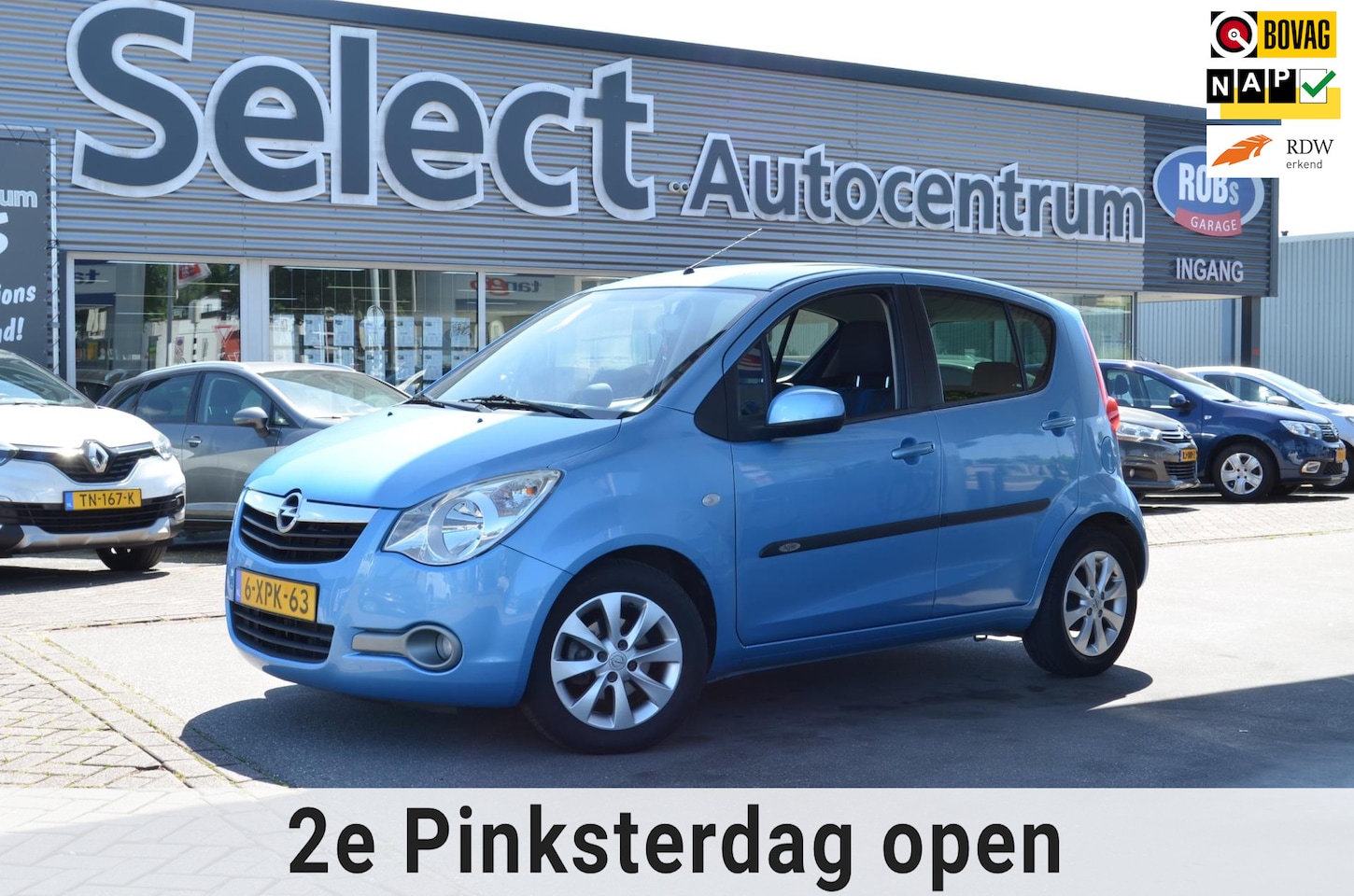 Opel Agila - 1.0 Berlin|AIRCO|TREKHAAK|1E EIG.|DEALERONDERH.|NAP| - AutoWereld.nl