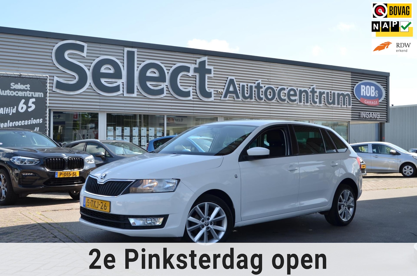 Skoda Rapid Spaceback - 1.2 TSI Greentech Ambition Businessline Pro|NAVI|CRUISE|16"VELGEN|PRIVACY GLASS - AutoWereld.nl