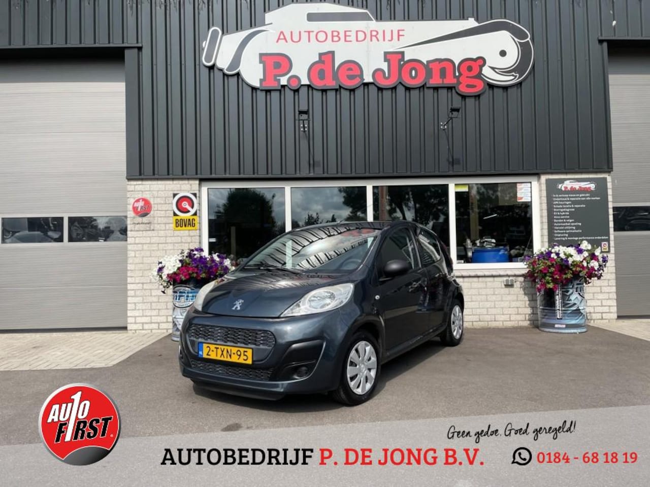 Peugeot 107 - 1.0 Acces Accent, Airco, Goed onderhouden en weinig KM! - AutoWereld.nl