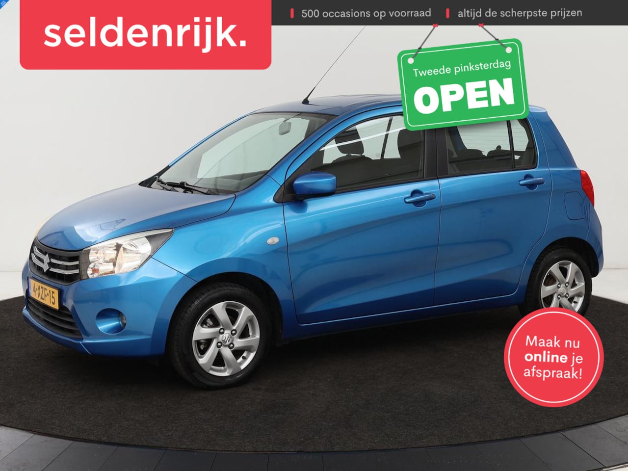 Suzuki Celerio - 1.0 Exclusive | Airco | Bluetooth | Radio/CD | Elektrische ramen | Lichtmetalen velgen - AutoWereld.nl