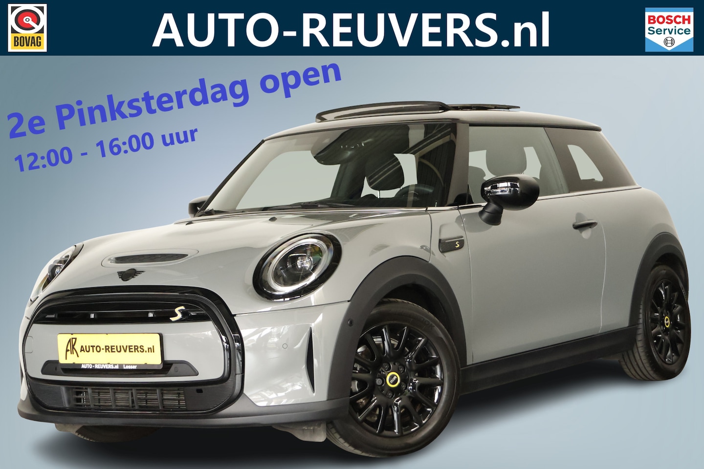MINI Mini-Electric - MINI Electric Collection 33 kWh / Opendak / Leder / HUD / ACC / CarPlay - AutoWereld.nl