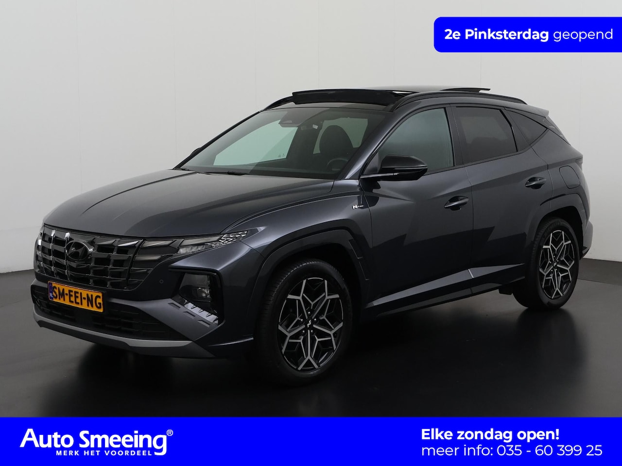 Hyundai Tucson - 1.6 T-GDI PHEV N Line Sky 4WD | Panoramadak | Trekhaak | Adaptief Cruise | Zondag Open! - AutoWereld.nl