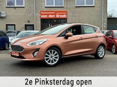 Ford Fiesta - 1.0 EcoBoost Titanium 101Pk Pano Navi Leder Keyless Led Adapt Cruise Ctr Climate Ctr Full