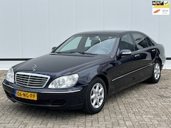 Mercedes-Benz S-klasse - 500 Lang, Youngtimer, dealeronderhouden, APK 06-2026