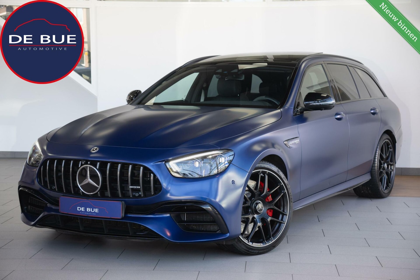 Mercedes-Benz E-klasse Estate - AMG 63 S 4MATIC+ 612PK Estate 1ste Eig. Pano Burmester Trekhaak Manufaktur UNIEK Dealer On - AutoWereld.nl