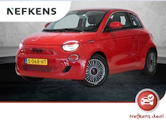 Fiat 500 - RED 24 kWh | Lage kilometer stand | Navigatie | Climate control | Apple Carplay/Android au