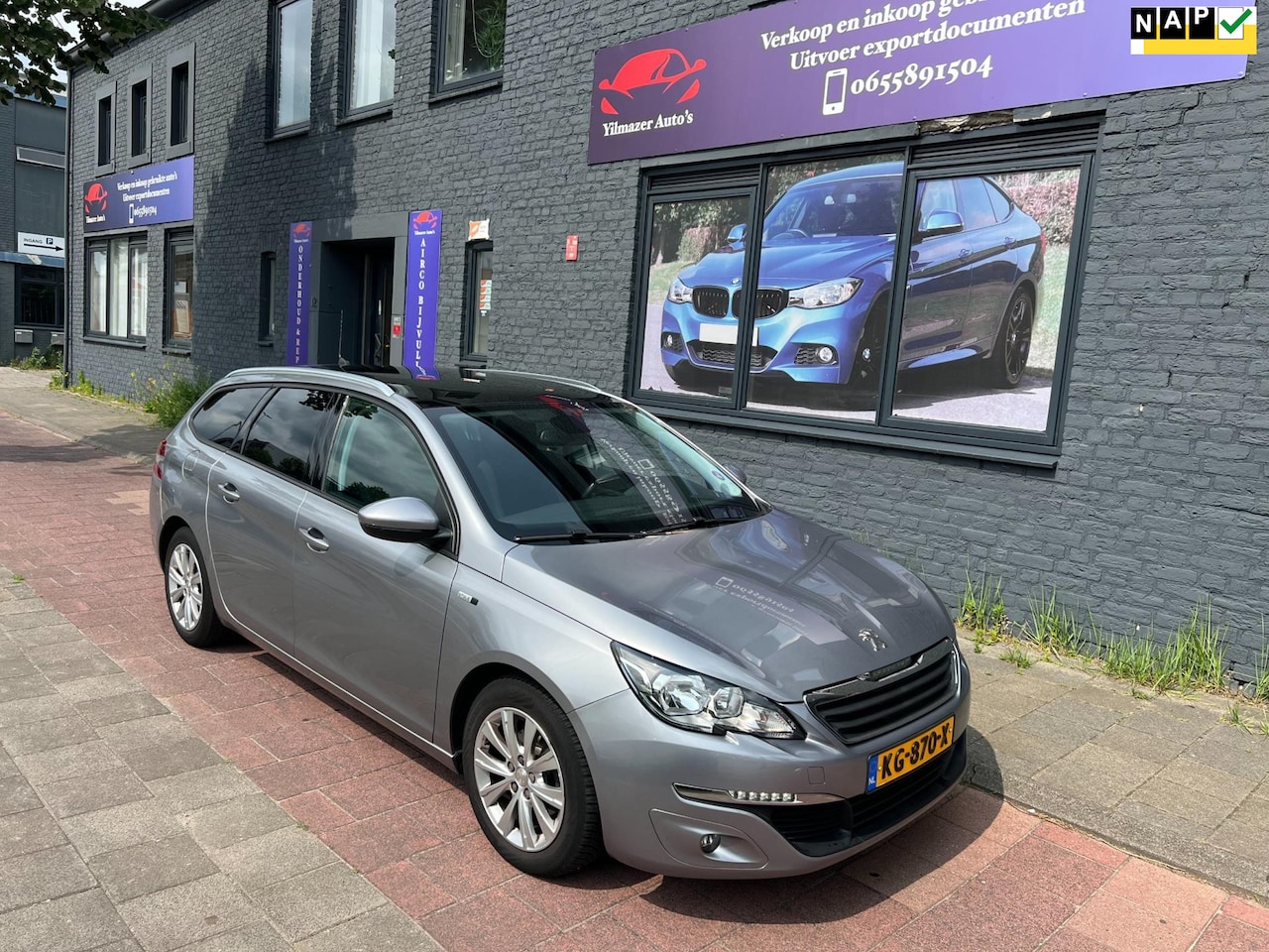 Peugeot 308 SW - 1.2 PureTech Style panodak nap boekjes - AutoWereld.nl